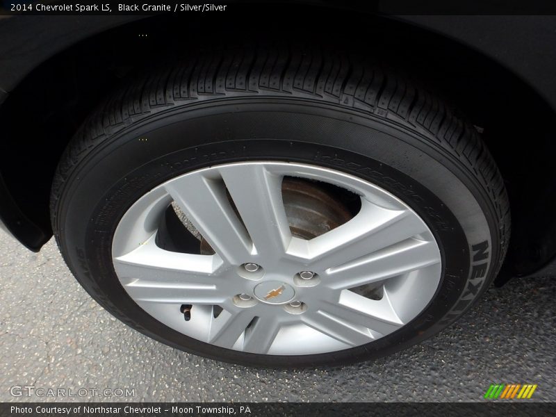 Black Granite / Silver/Silver 2014 Chevrolet Spark LS