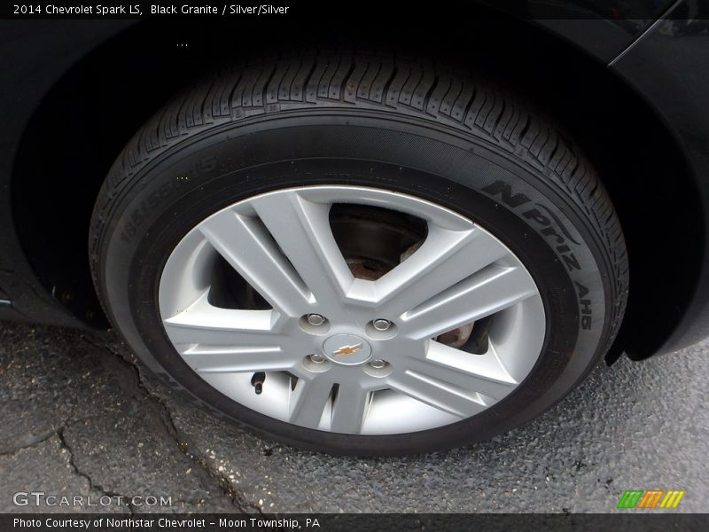 Black Granite / Silver/Silver 2014 Chevrolet Spark LS
