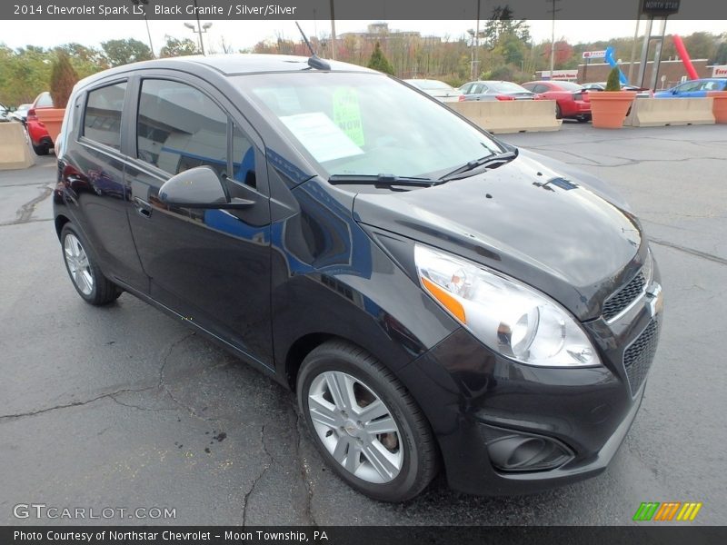 Black Granite / Silver/Silver 2014 Chevrolet Spark LS