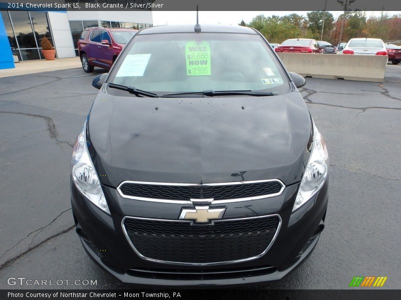 Black Granite / Silver/Silver 2014 Chevrolet Spark LS