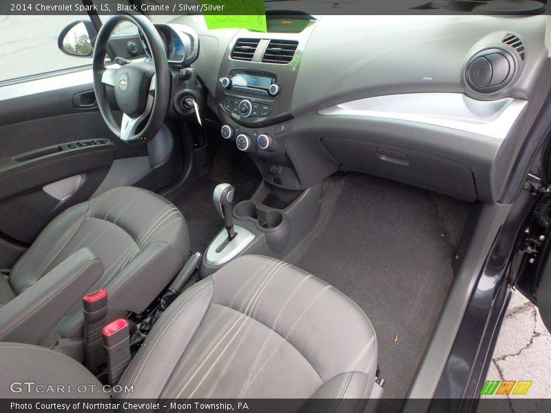 Black Granite / Silver/Silver 2014 Chevrolet Spark LS