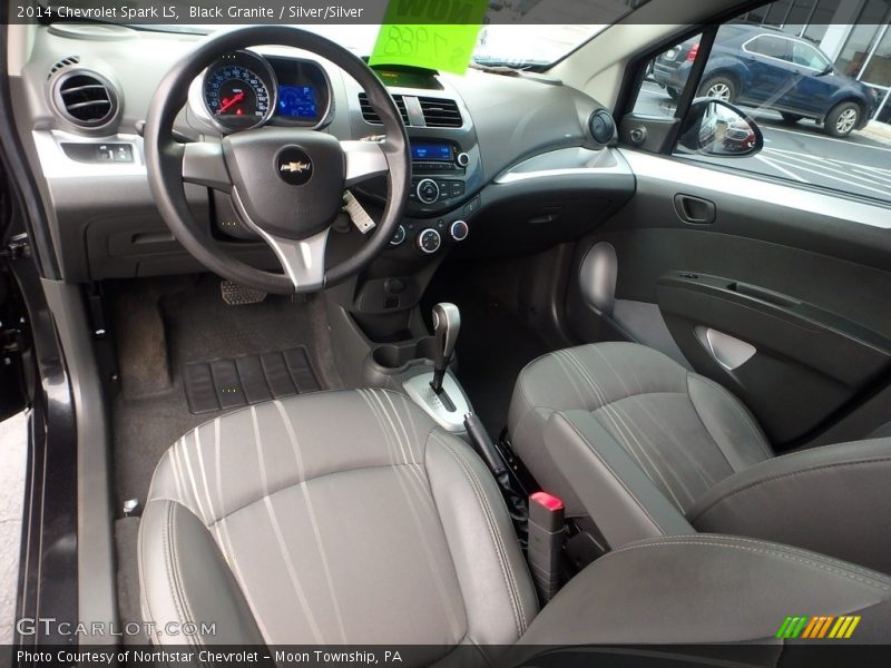Black Granite / Silver/Silver 2014 Chevrolet Spark LS