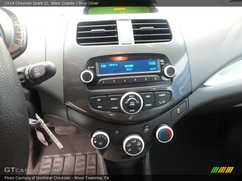 Black Granite / Silver/Silver 2014 Chevrolet Spark LS