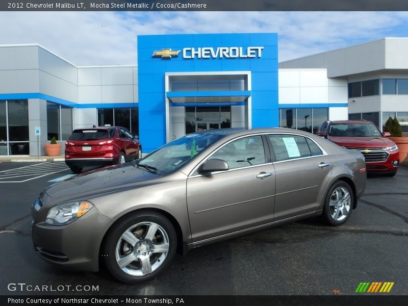 Mocha Steel Metallic / Cocoa/Cashmere 2012 Chevrolet Malibu LT