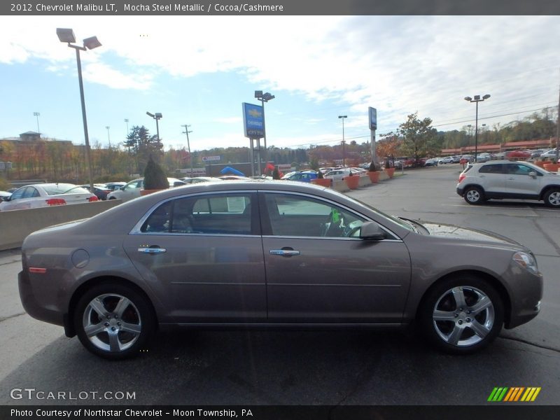 Mocha Steel Metallic / Cocoa/Cashmere 2012 Chevrolet Malibu LT