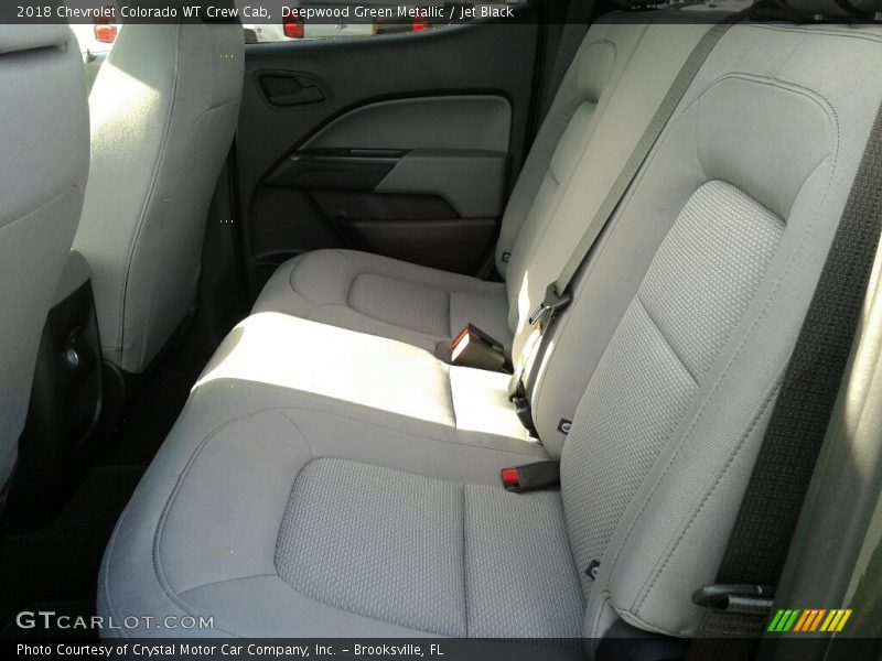 Deepwood Green Metallic / Jet Black 2018 Chevrolet Colorado WT Crew Cab