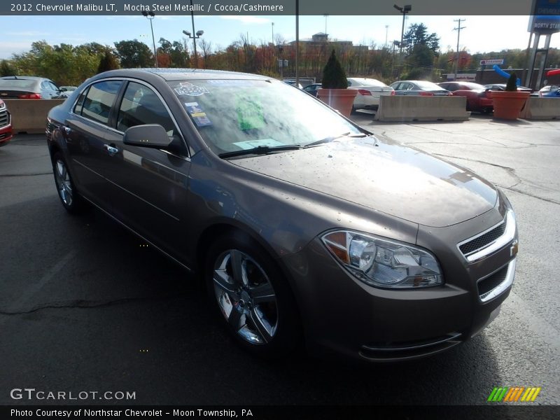 Mocha Steel Metallic / Cocoa/Cashmere 2012 Chevrolet Malibu LT