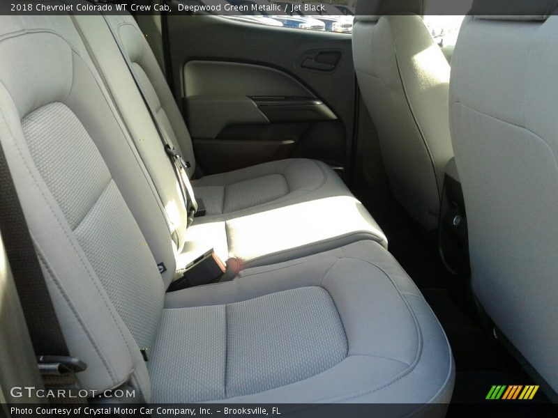 Deepwood Green Metallic / Jet Black 2018 Chevrolet Colorado WT Crew Cab