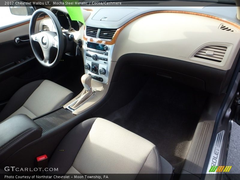 Mocha Steel Metallic / Cocoa/Cashmere 2012 Chevrolet Malibu LT