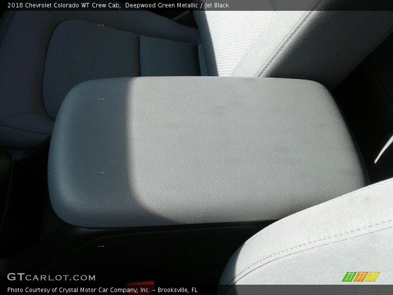 Deepwood Green Metallic / Jet Black 2018 Chevrolet Colorado WT Crew Cab