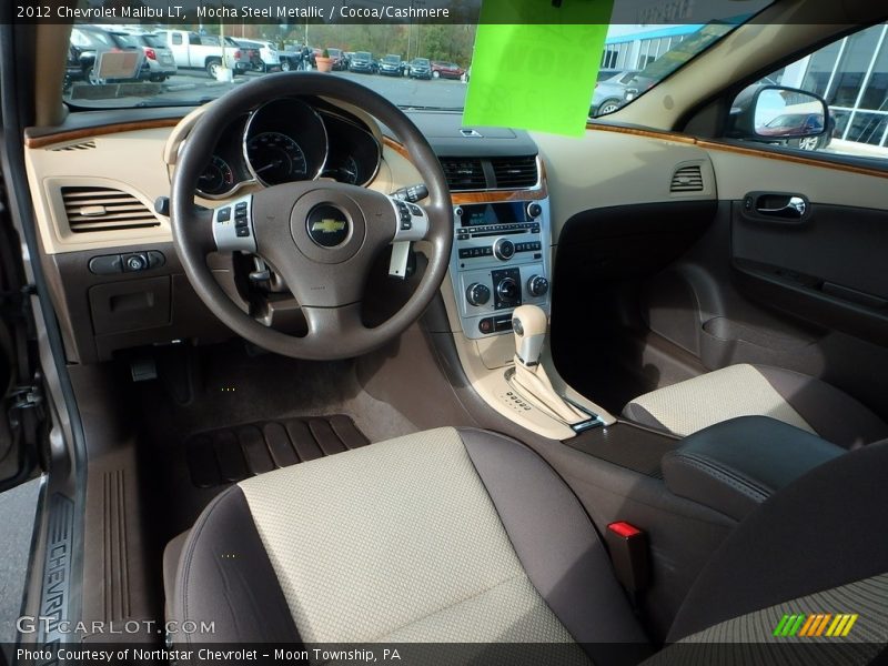 Mocha Steel Metallic / Cocoa/Cashmere 2012 Chevrolet Malibu LT