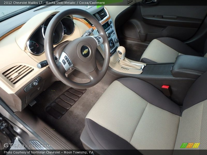Mocha Steel Metallic / Cocoa/Cashmere 2012 Chevrolet Malibu LT