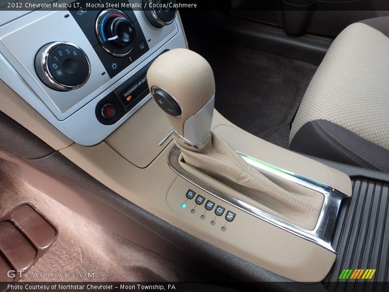 Mocha Steel Metallic / Cocoa/Cashmere 2012 Chevrolet Malibu LT