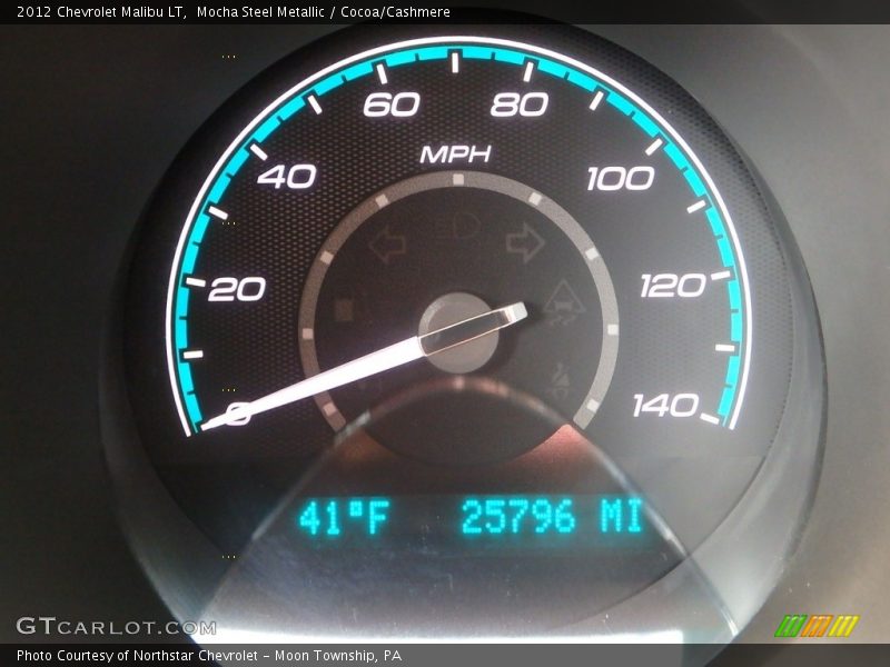 Mocha Steel Metallic / Cocoa/Cashmere 2012 Chevrolet Malibu LT