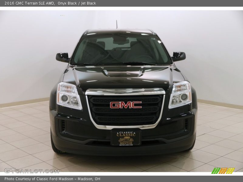 Onyx Black / Jet Black 2016 GMC Terrain SLE AWD