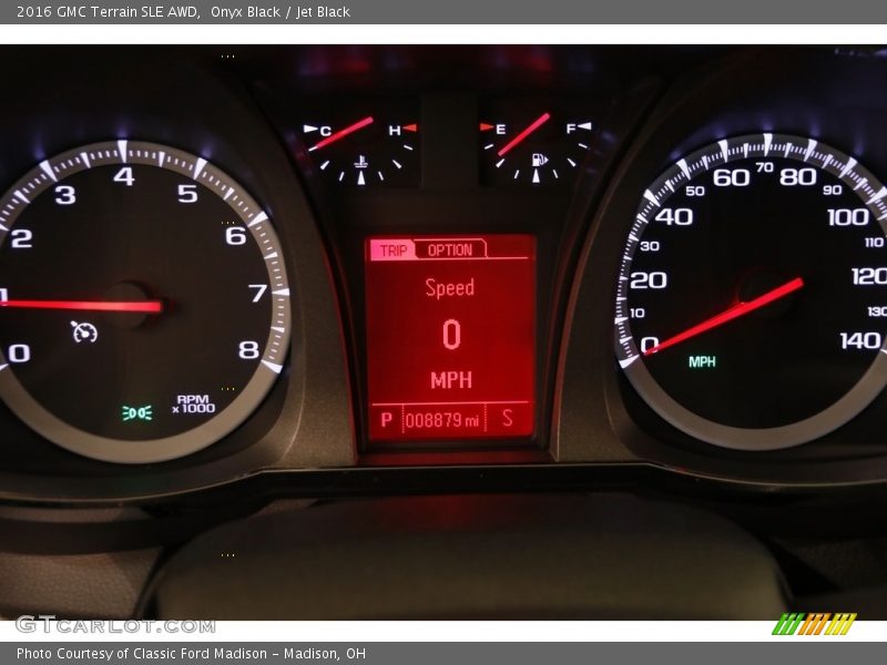 Onyx Black / Jet Black 2016 GMC Terrain SLE AWD