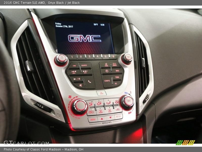 Onyx Black / Jet Black 2016 GMC Terrain SLE AWD