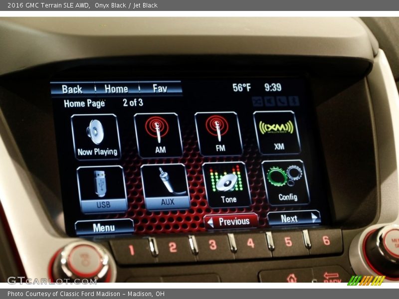 Onyx Black / Jet Black 2016 GMC Terrain SLE AWD