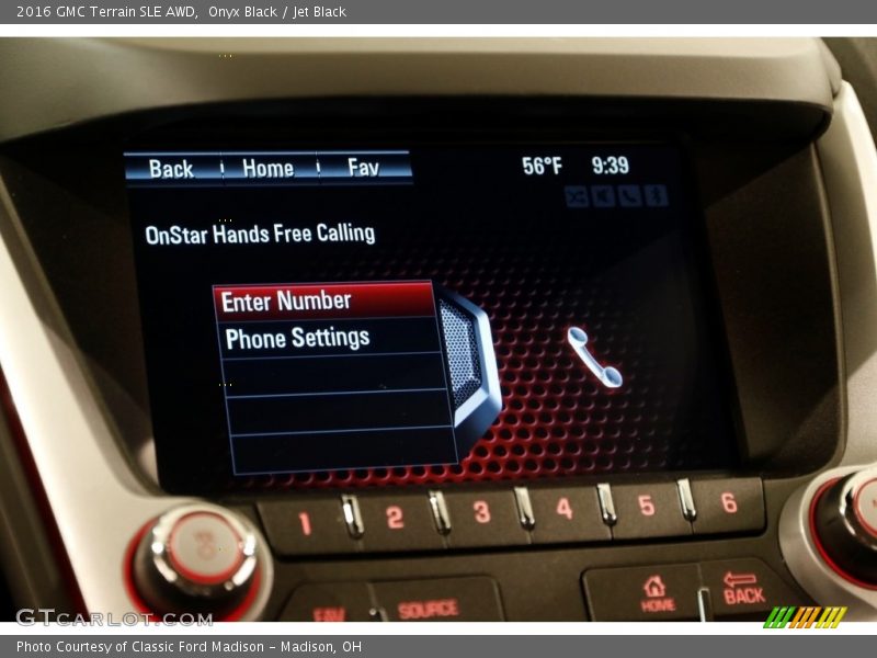 Onyx Black / Jet Black 2016 GMC Terrain SLE AWD