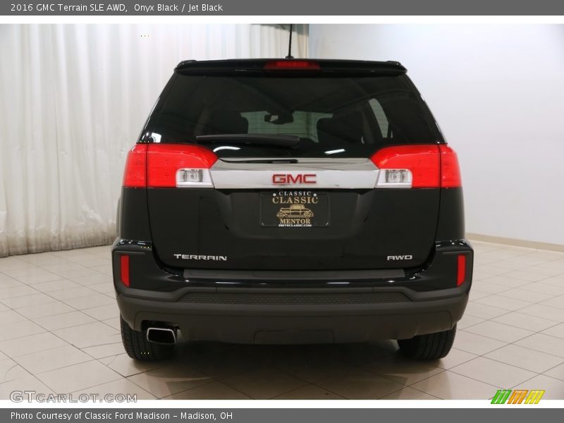 Onyx Black / Jet Black 2016 GMC Terrain SLE AWD