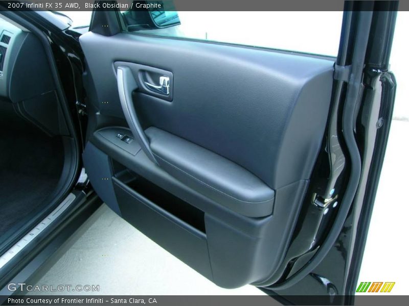 Black Obsidian / Graphite 2007 Infiniti FX 35 AWD