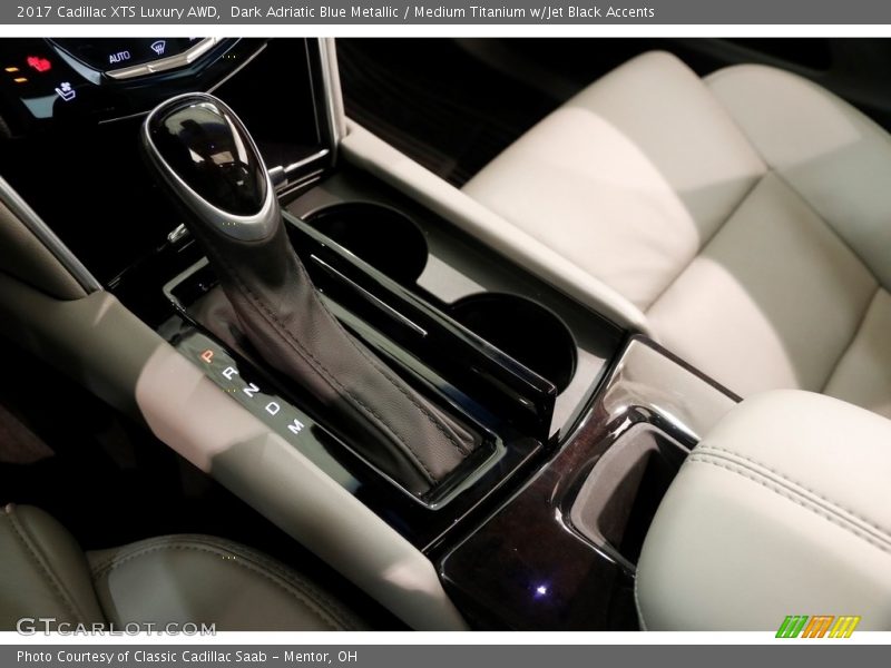 Dark Adriatic Blue Metallic / Medium Titanium w/Jet Black Accents 2017 Cadillac XTS Luxury AWD