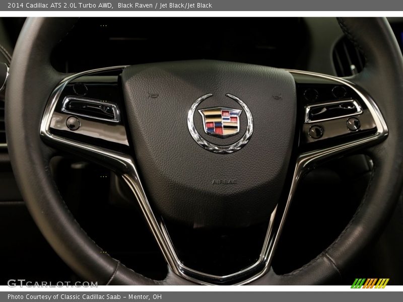Black Raven / Jet Black/Jet Black 2014 Cadillac ATS 2.0L Turbo AWD