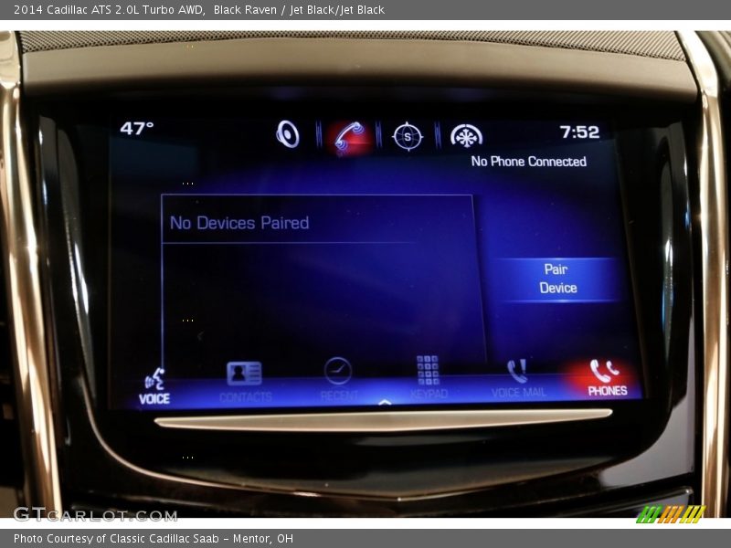 Black Raven / Jet Black/Jet Black 2014 Cadillac ATS 2.0L Turbo AWD