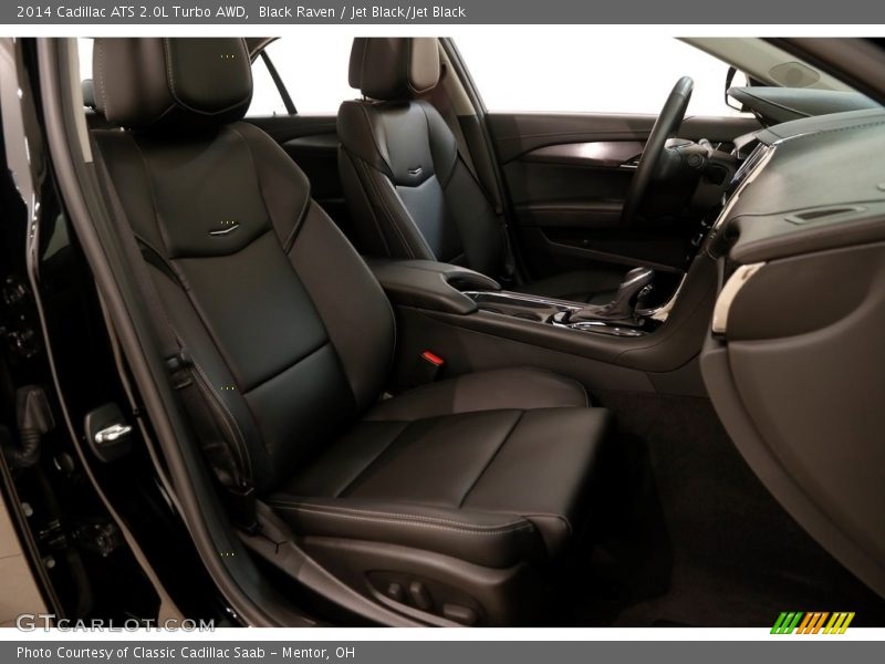 Black Raven / Jet Black/Jet Black 2014 Cadillac ATS 2.0L Turbo AWD