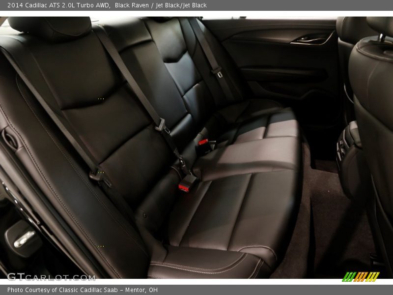Black Raven / Jet Black/Jet Black 2014 Cadillac ATS 2.0L Turbo AWD