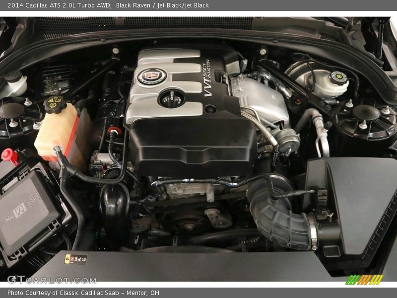 Black Raven / Jet Black/Jet Black 2014 Cadillac ATS 2.0L Turbo AWD