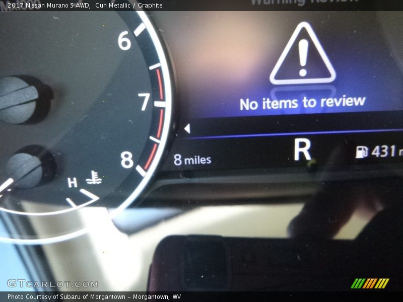 Gun Metallic / Graphite 2017 Nissan Murano S AWD