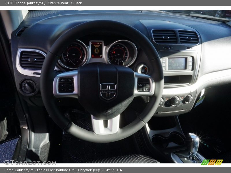 Granite Pearl / Black 2018 Dodge Journey SE