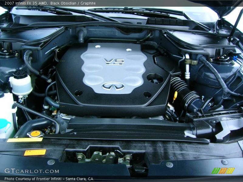 Black Obsidian / Graphite 2007 Infiniti FX 35 AWD
