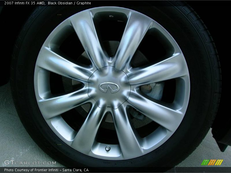 Black Obsidian / Graphite 2007 Infiniti FX 35 AWD