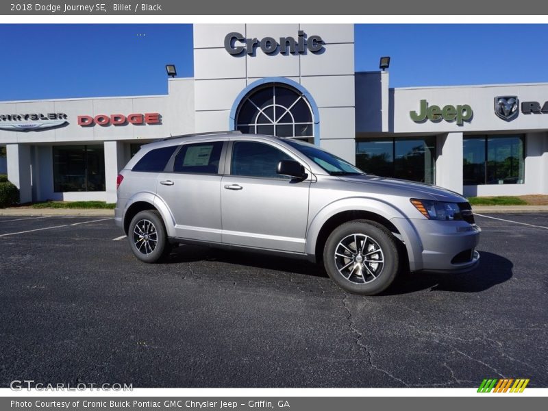 Billet / Black 2018 Dodge Journey SE
