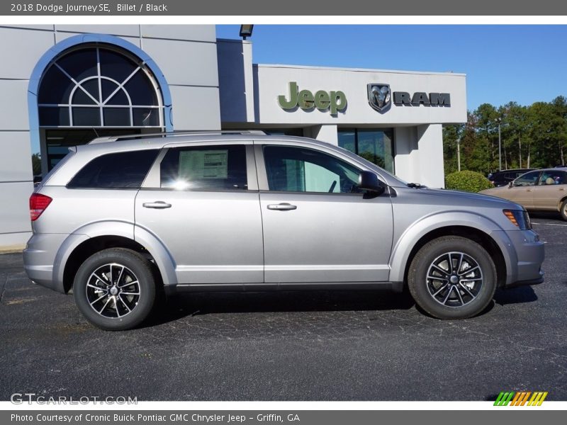 Billet / Black 2018 Dodge Journey SE