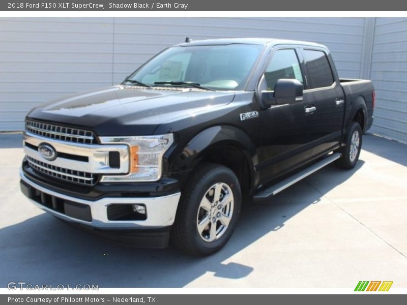 Shadow Black / Earth Gray 2018 Ford F150 XLT SuperCrew