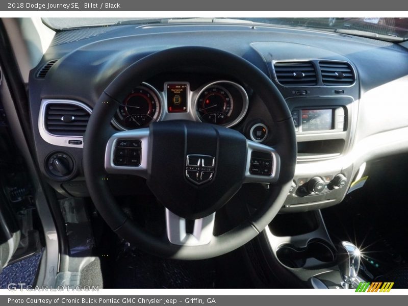 Billet / Black 2018 Dodge Journey SE