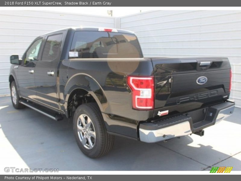 Shadow Black / Earth Gray 2018 Ford F150 XLT SuperCrew