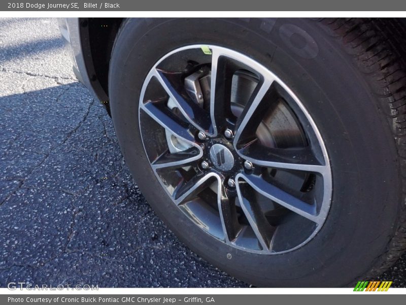Billet / Black 2018 Dodge Journey SE