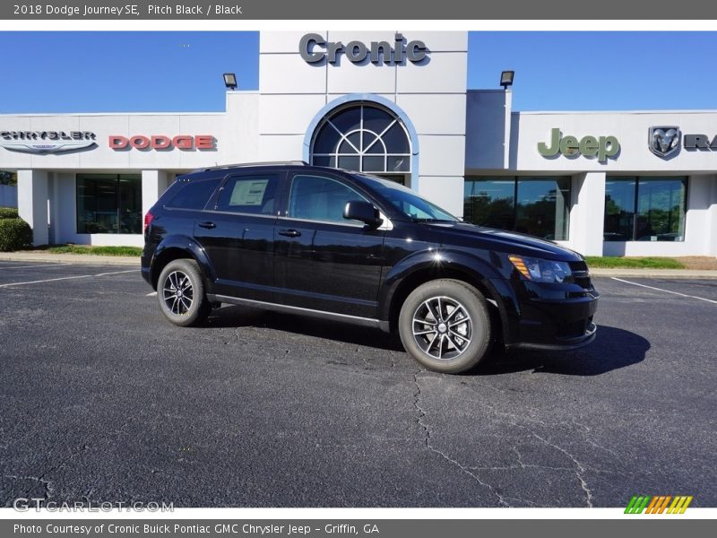 Pitch Black / Black 2018 Dodge Journey SE