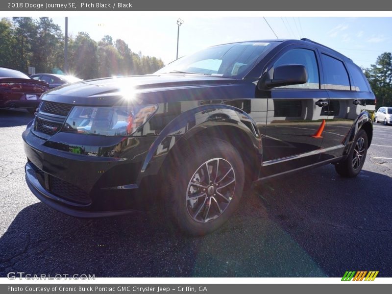 Pitch Black / Black 2018 Dodge Journey SE