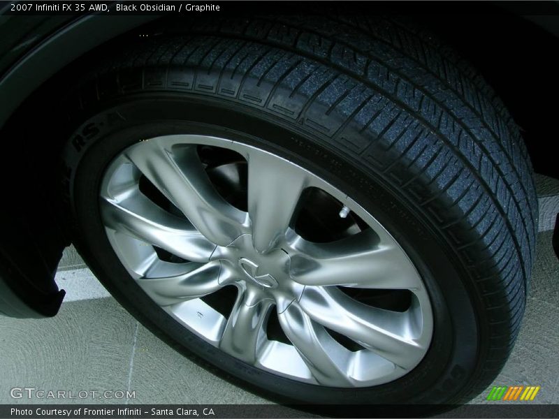 Black Obsidian / Graphite 2007 Infiniti FX 35 AWD