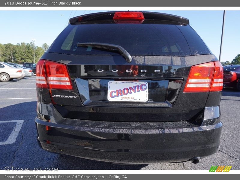 Pitch Black / Black 2018 Dodge Journey SE