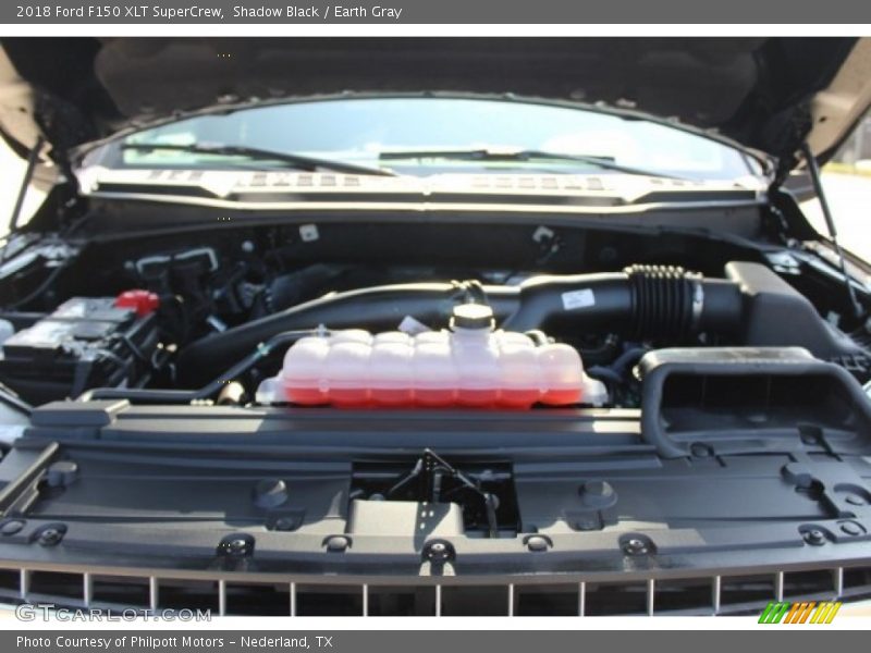 Shadow Black / Earth Gray 2018 Ford F150 XLT SuperCrew
