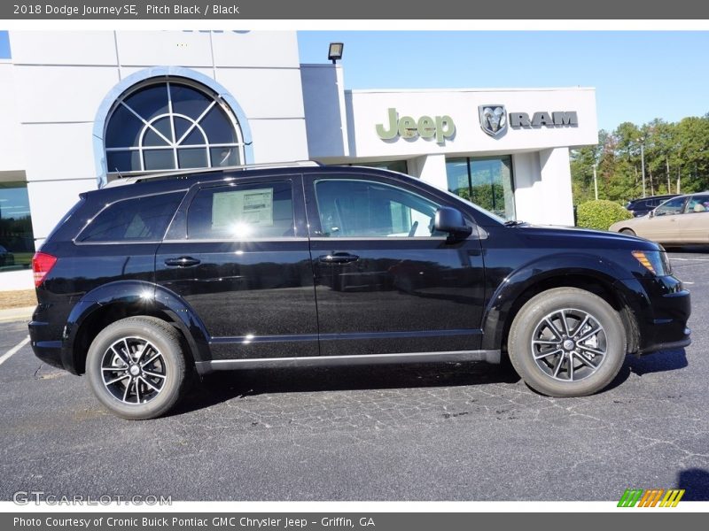 Pitch Black / Black 2018 Dodge Journey SE