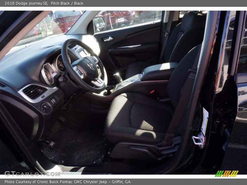 Pitch Black / Black 2018 Dodge Journey SE