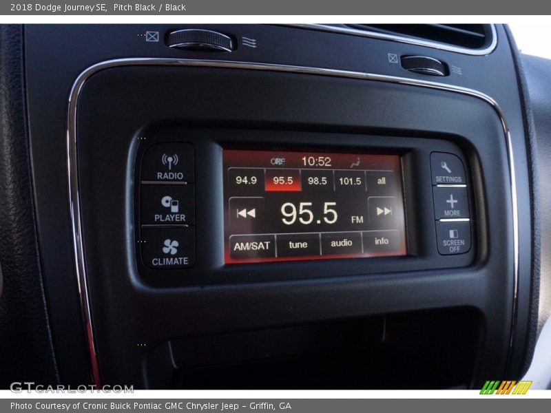 Pitch Black / Black 2018 Dodge Journey SE
