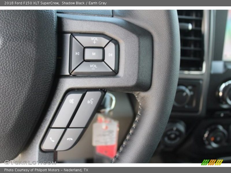 Shadow Black / Earth Gray 2018 Ford F150 XLT SuperCrew